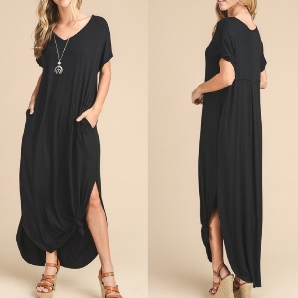 Just In LANI Black Maxi Dress